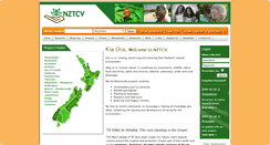 Desktop Screenshot of conservationvolunteers.org.nz
